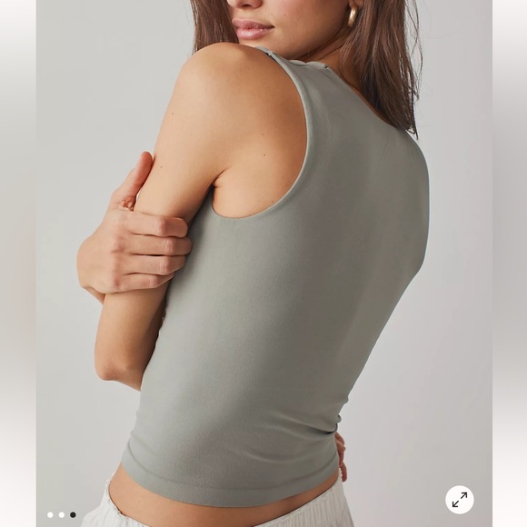 Free People clean lines muscle cami - Picture 2 of 7